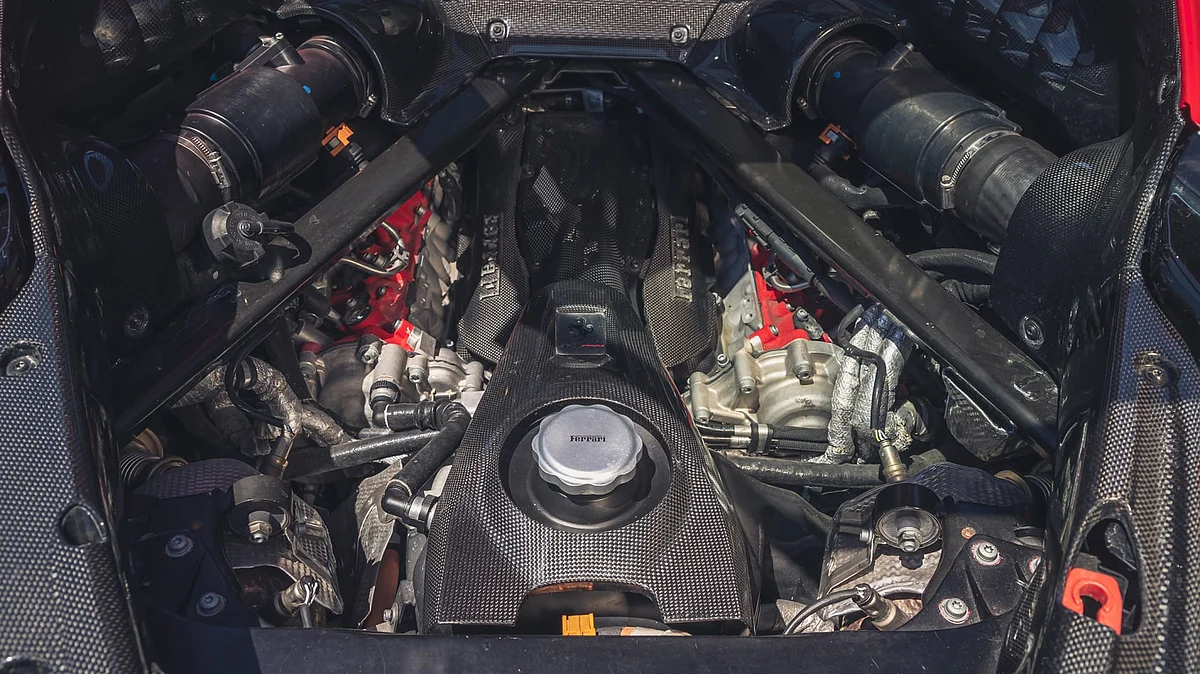 The award-winning 3.9-litre twin-turbocharged V8