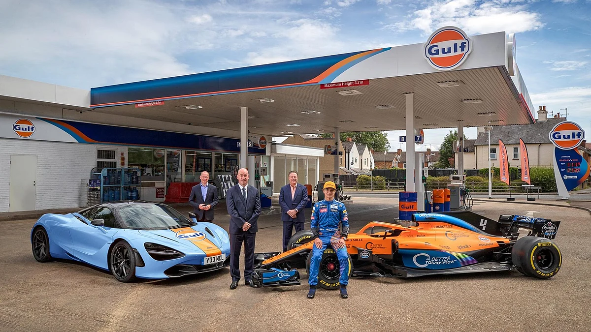 Gulf Oils recently renewed its partnership with McLaren