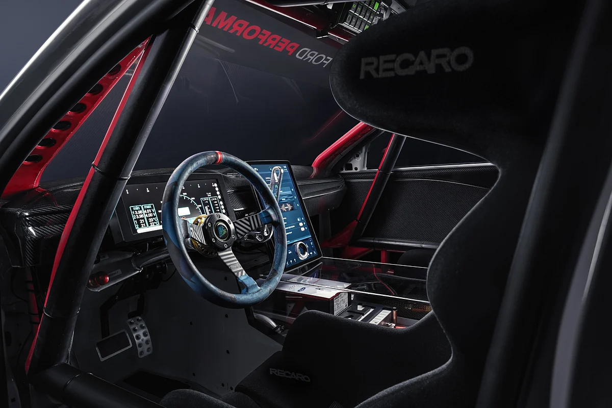 Roll cage and sport seats differentiate this speed monster from the environmentally conscious runabout