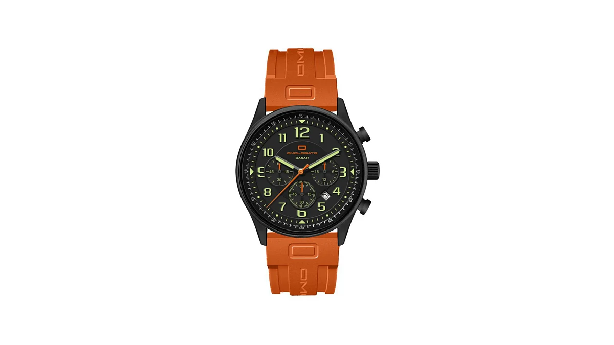 Orange strap