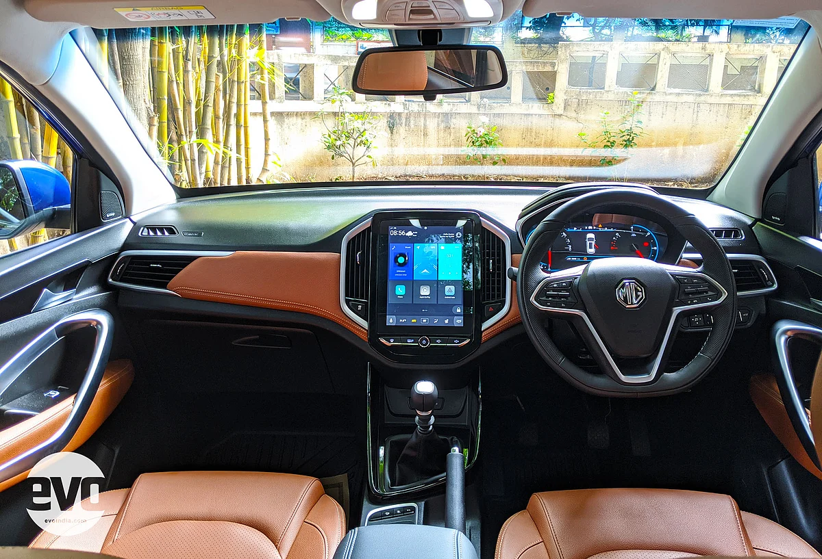 The dash layout is the same, but the interiors are now dual-tone