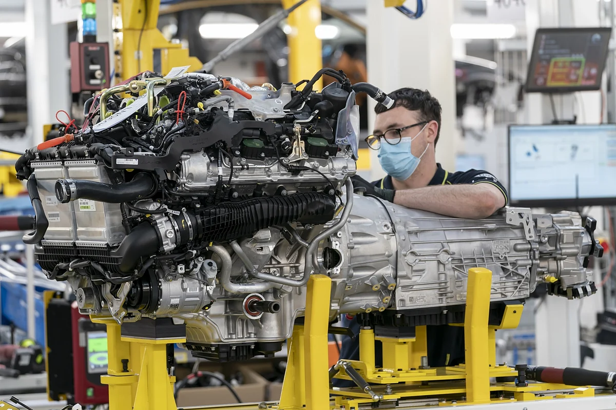 New DBX powered by AMG twin-turbo V8