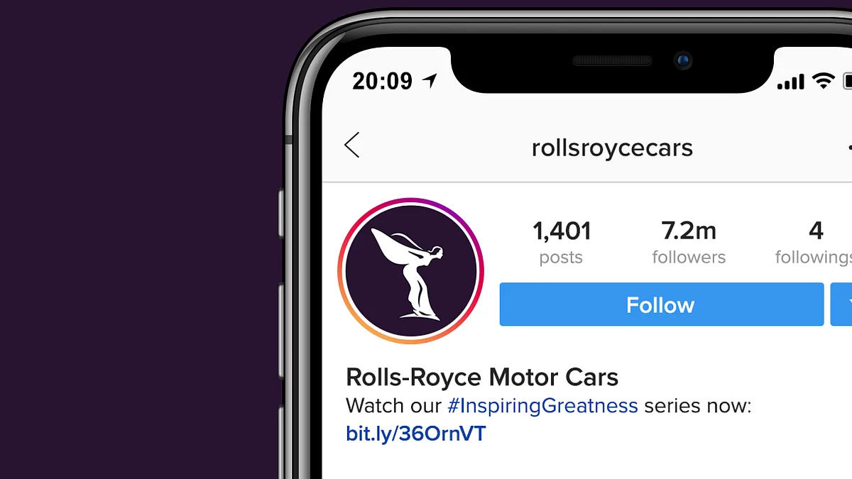 The new visual branding will be used all over Rolls-Royce's digital presence