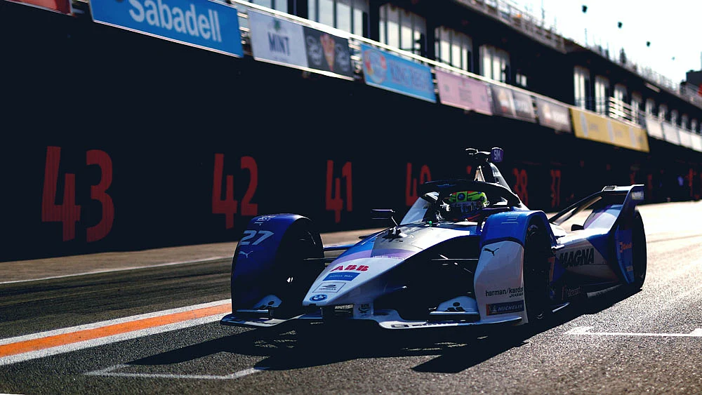 Alexander in his BMW i Andretti Racing drive