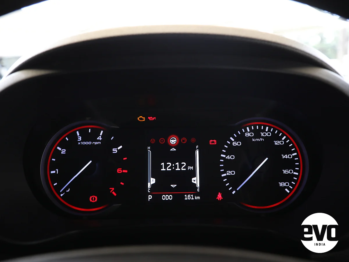 New instrument cluster looks properly modern
