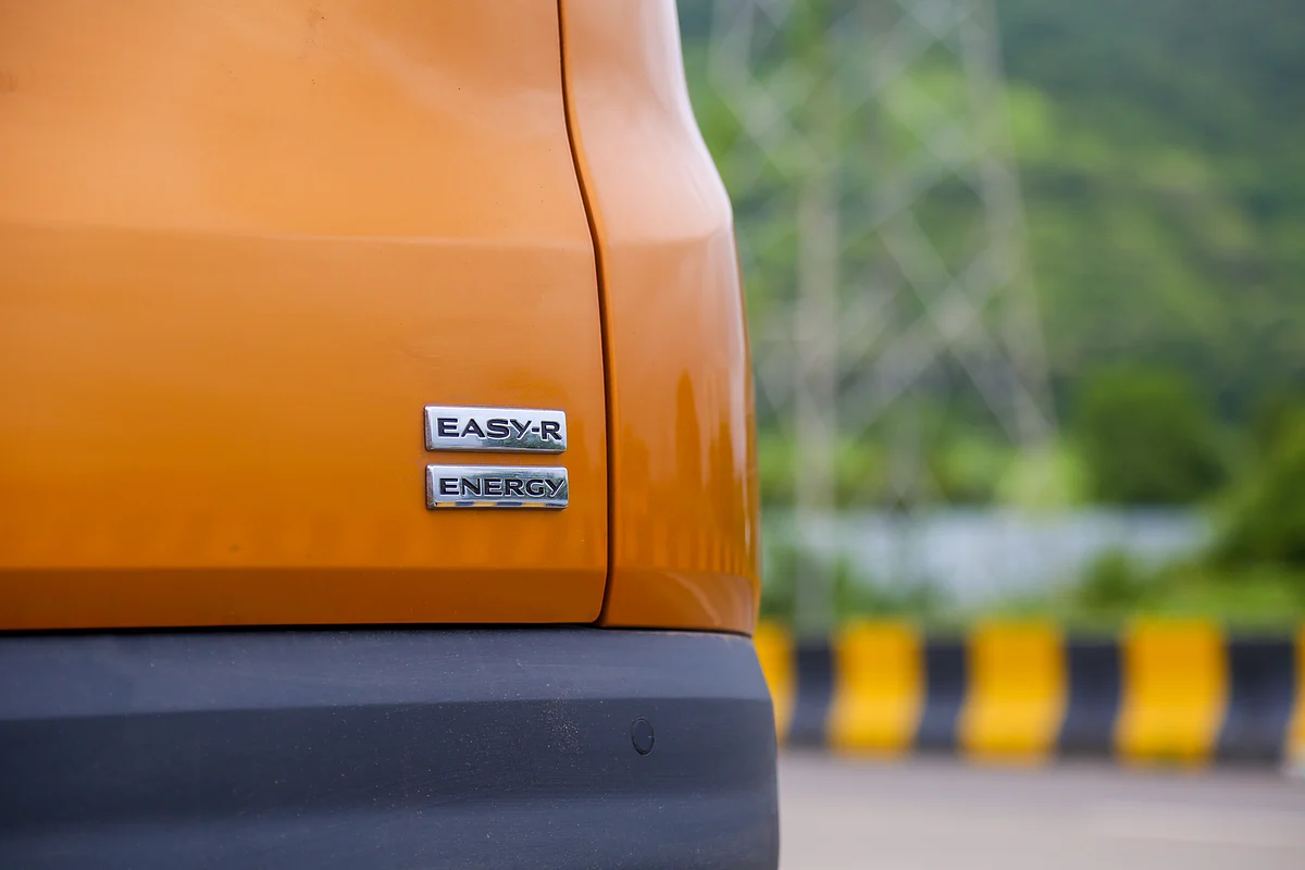 Easy R badging on the tailgate of the AMT variant