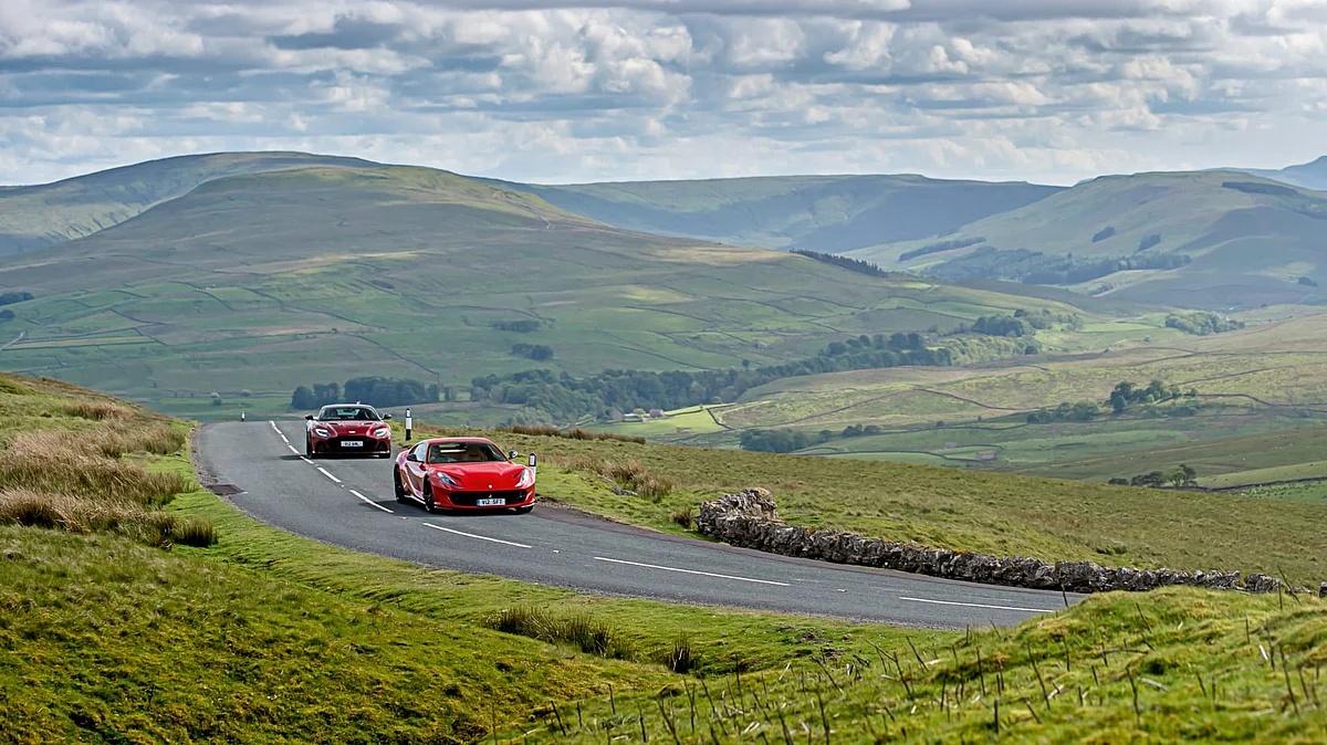 Two cars built for trans-continental drives