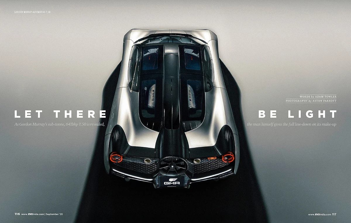 Gordon Murray has finally gotten down in creating the successor to the McLaren F1