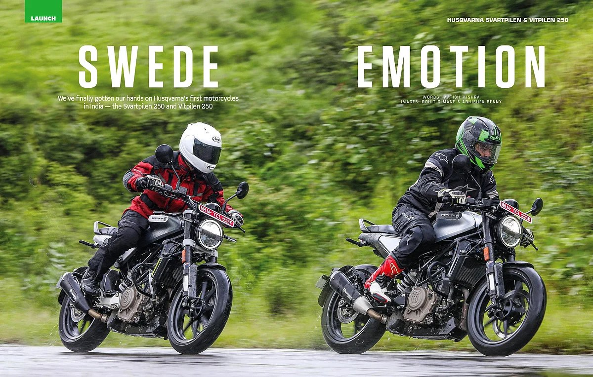 Husqvarna Vitpilen and Svartpilen 250 take the performance we love from the Duke, and repackage it in to two extremely desirable packages