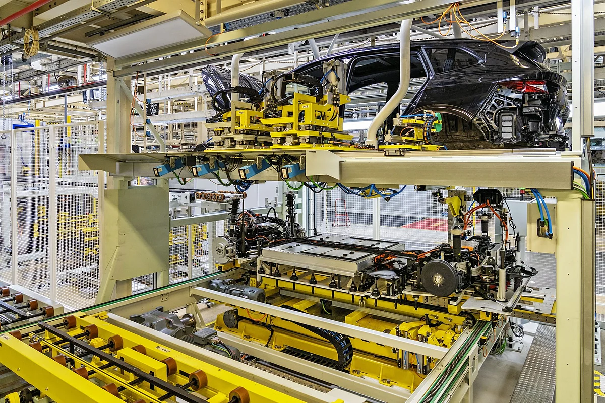 The Enyaq iV is already hitting production lines in Mladá Boleslav