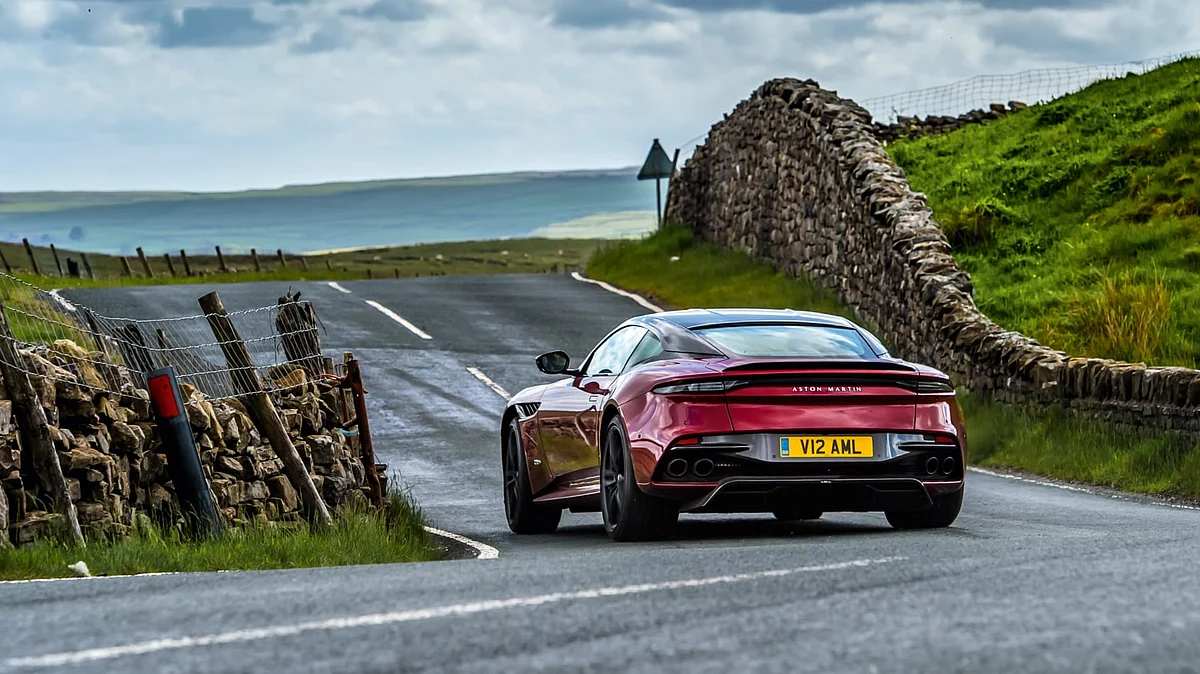 A little flare of wheelspin or subtle cut of traction control is appropriate and brings the car to life