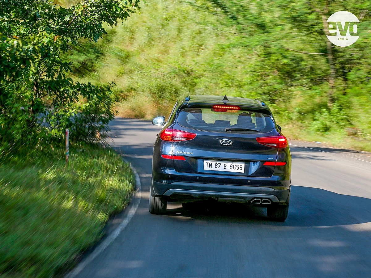 Ride and handling of the Tucson remains unchanged