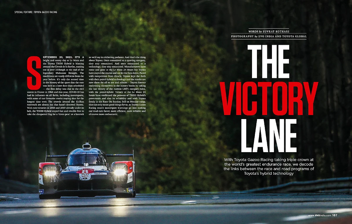 Celebrate Toyota Gazoo Racing's third victory at the Le Mans with the hybrid