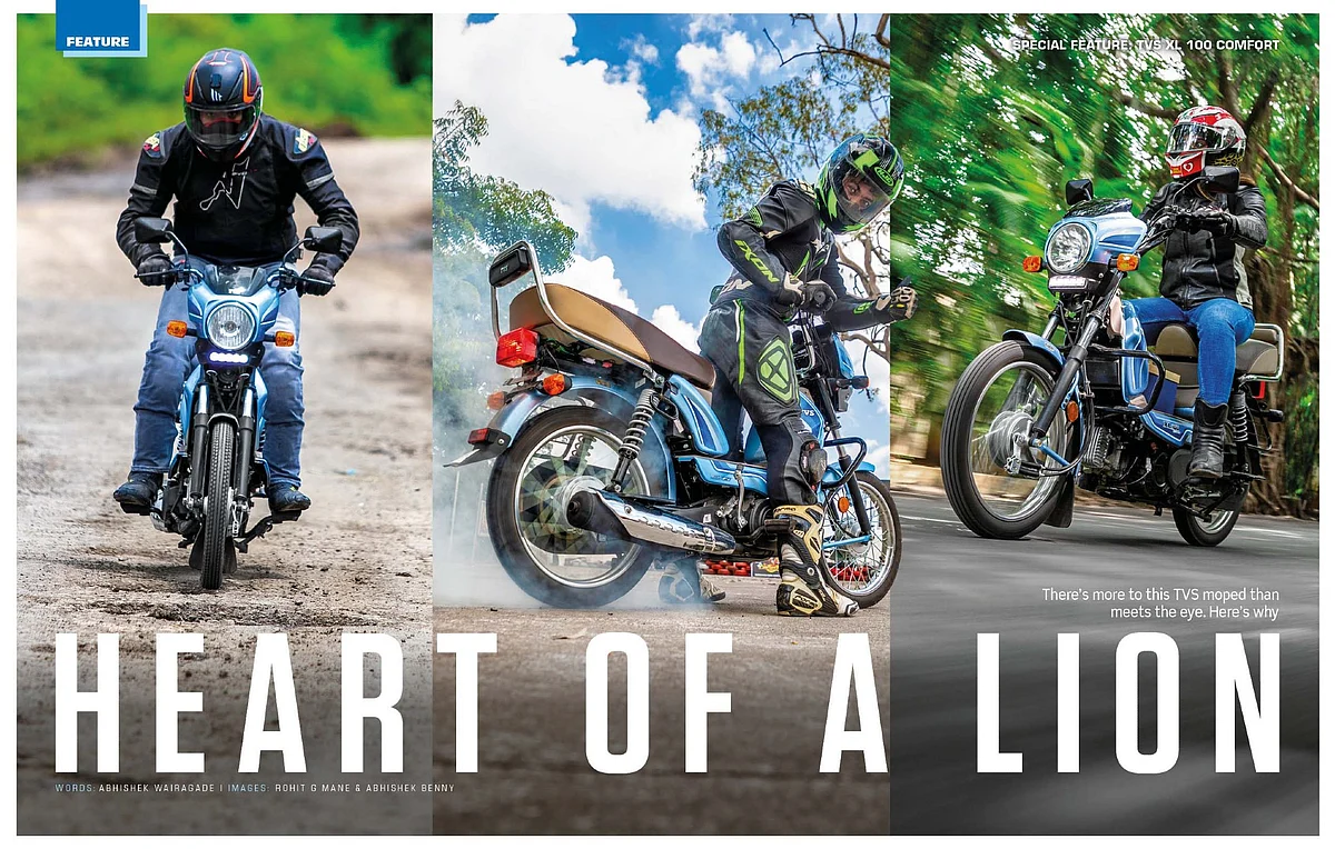 We put the TVS XL 100 through three different tasks in a week, see how it performs?