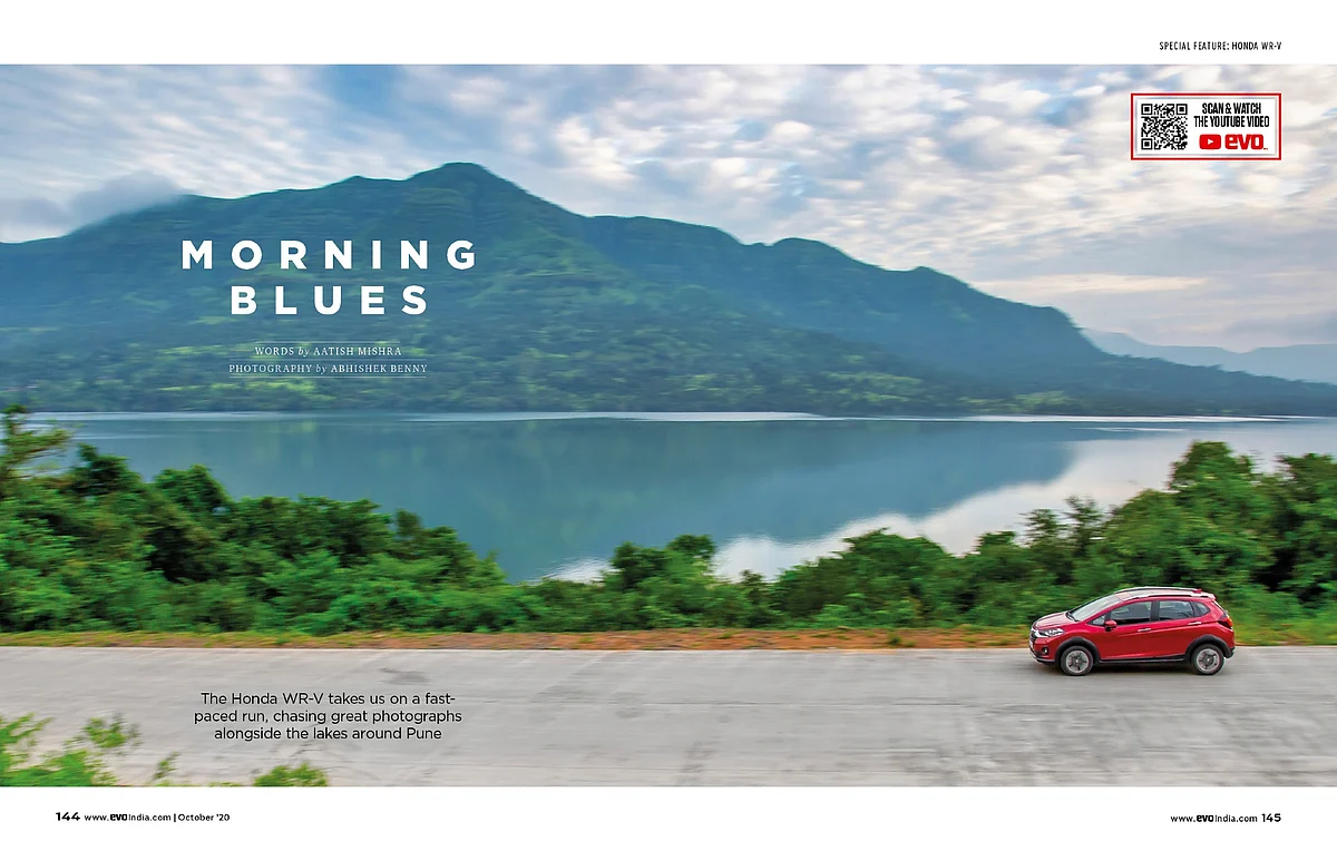 We drove the WR-V to the lakes around our HQ in Pune