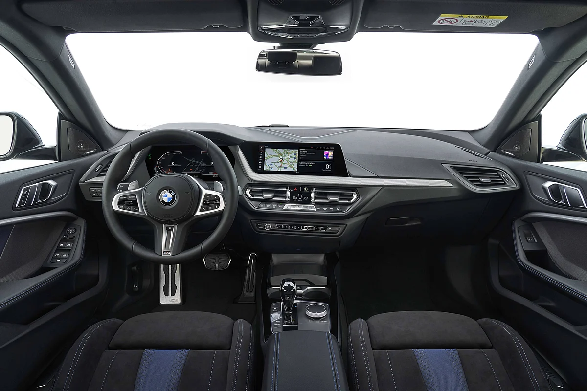 Plush cabin of the BMW 2 Series Gran Coupe