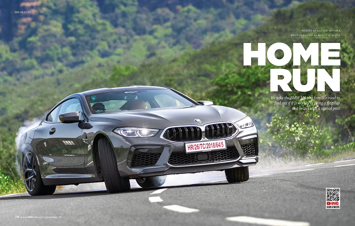 Finally we get behind the wheel of BMW M8