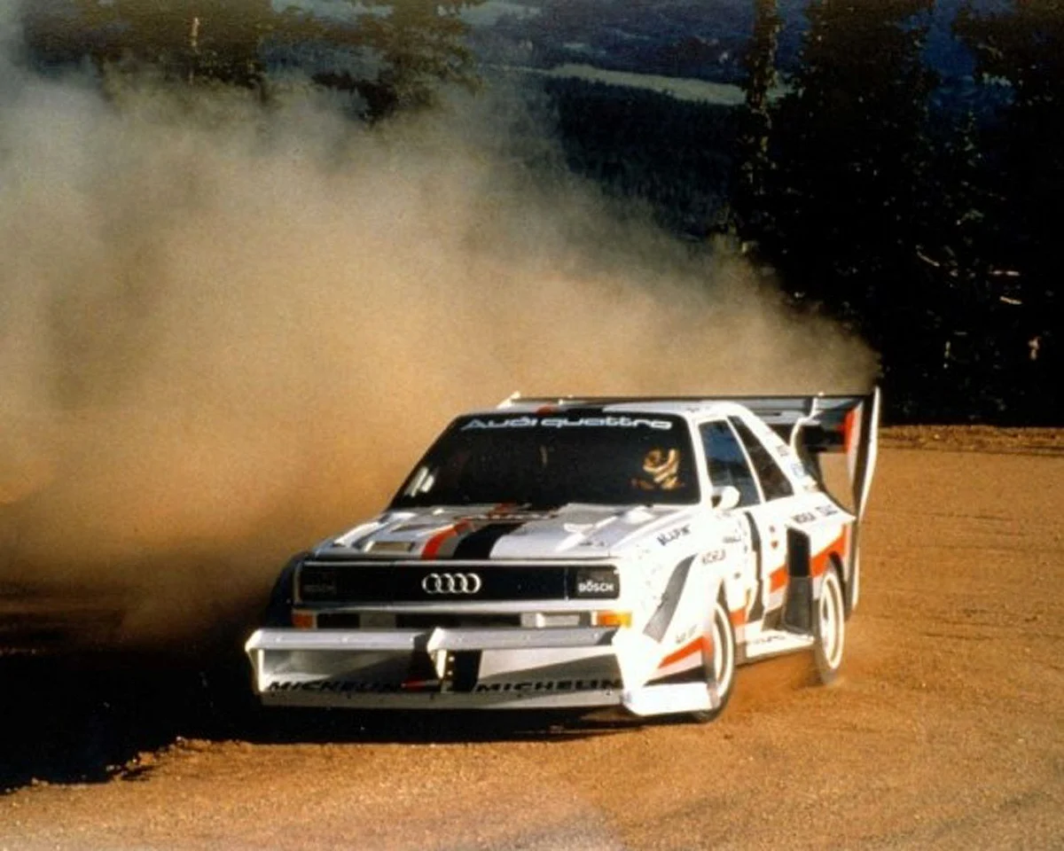 Walter Rohrl at the 1987 Pikes Peak International Hill Climb