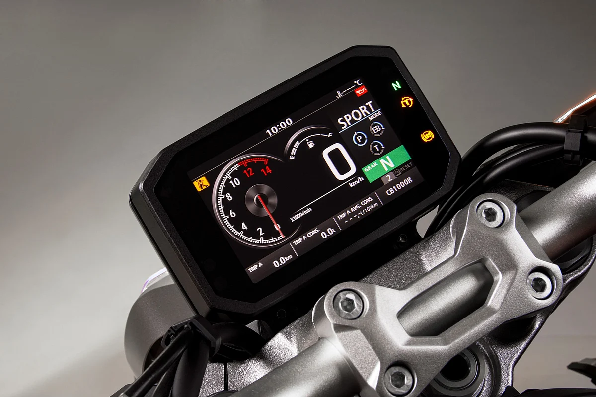 The TFT now gets a plethora of rider-interactive functions