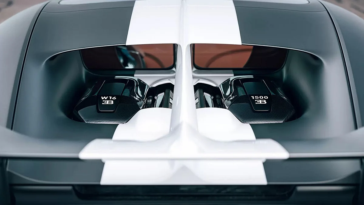 Retains the same W16 engine