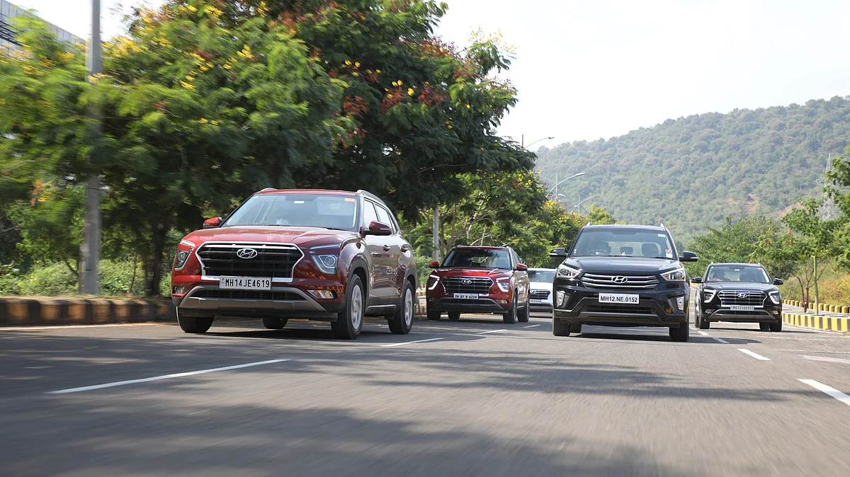 Hyundai Creta was the flavour of the day!