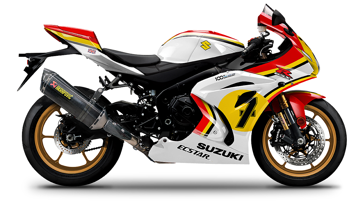 Suzuki GSX-R1000R 1976 Barry Sheene edition