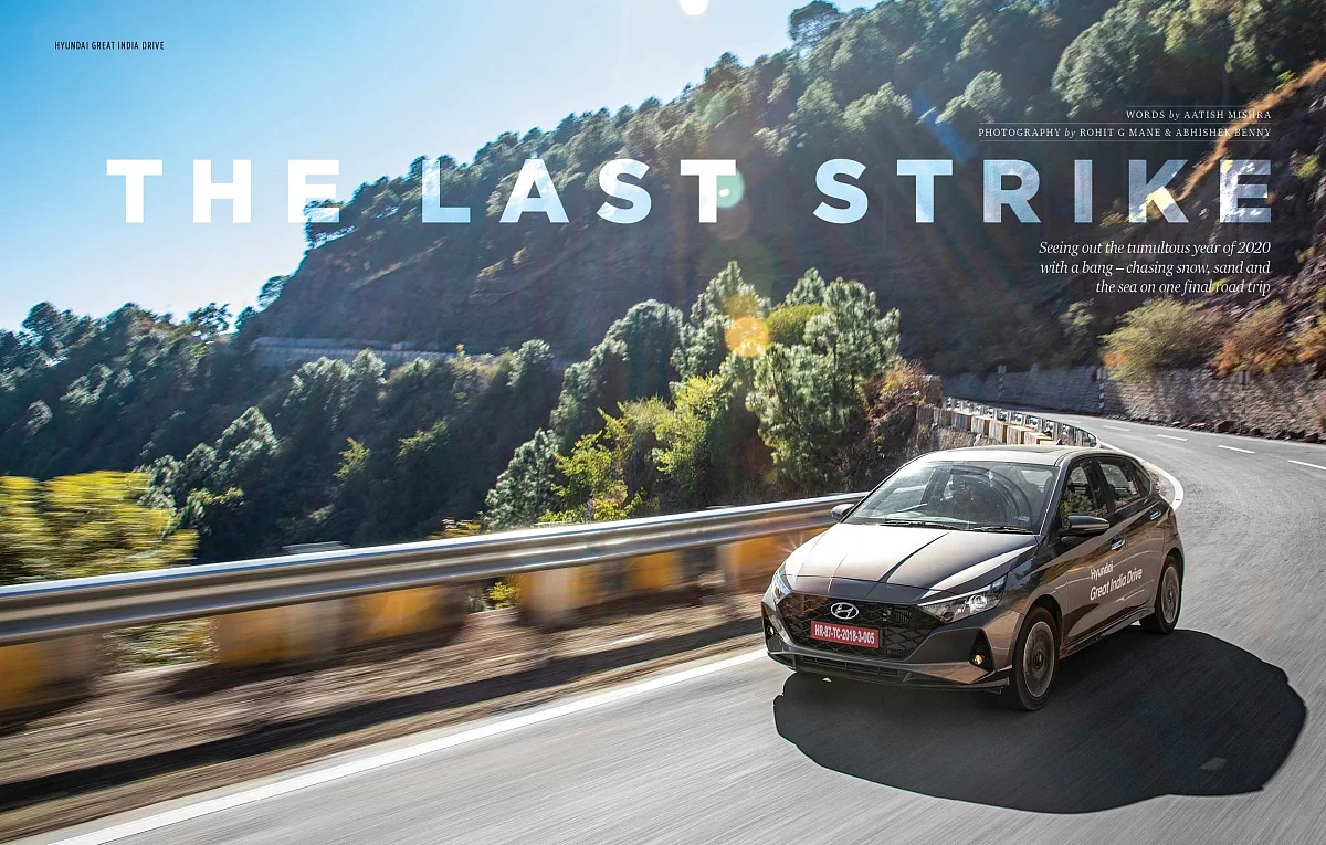 Our Assistant Editor Aatish Mishra takes the Hyundai i20 on the longest road trip of 2020, chasing snow, sand and sea