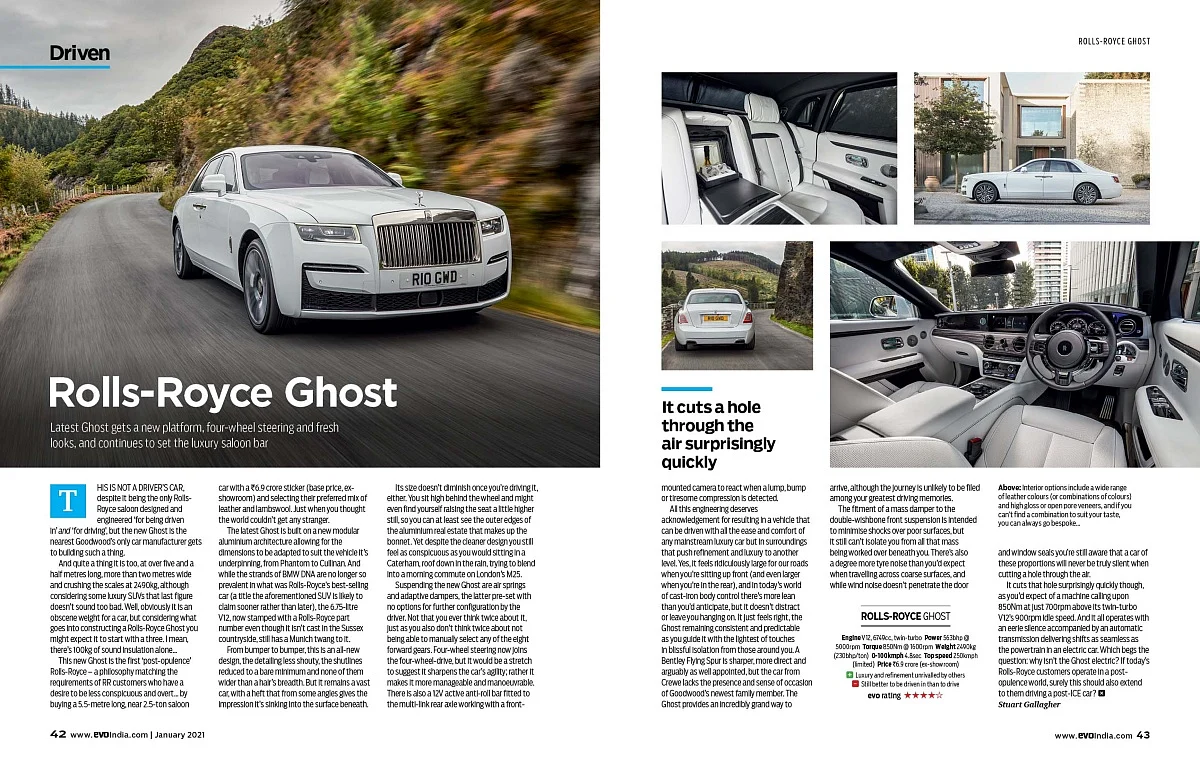 The new Ghost with all-new platform and fresh looks