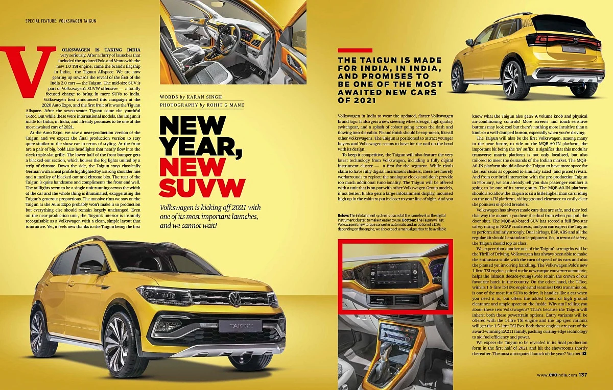 This year VW plans to bring a new SUVW in its lineup. Know more about it