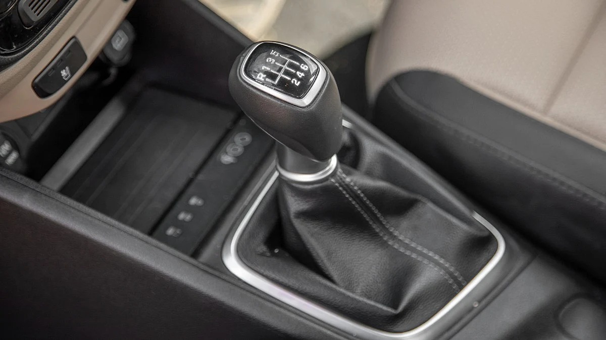 The six-speed manual makes the Verna proper fun to drive