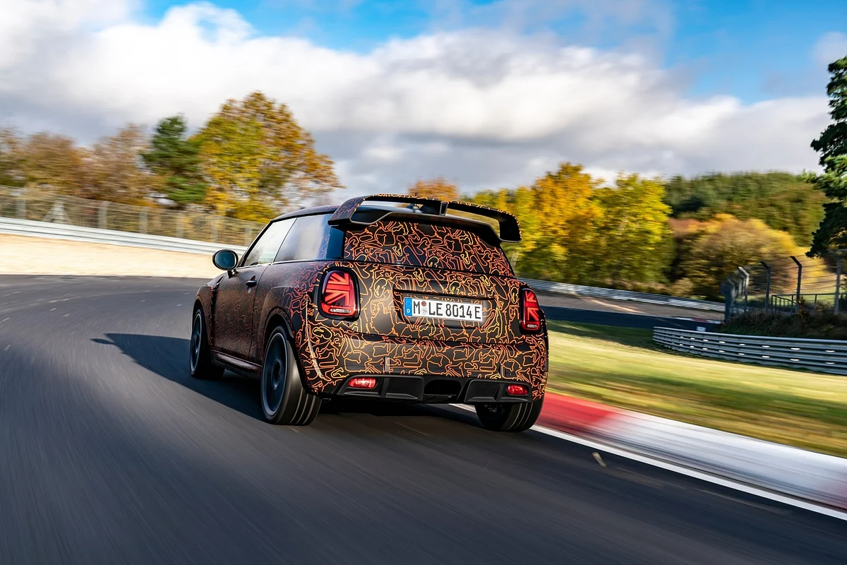 Mini Electric GP borrows a lot of components from the current JCW GP