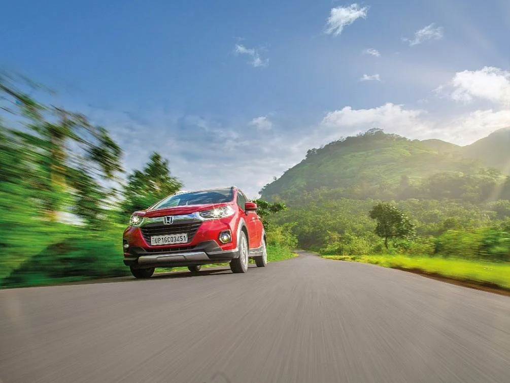 The WR-V gets new LED headlamps and redesigned grille