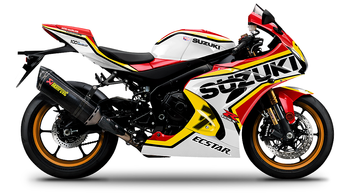 Suzuki GSX-R1000R 1977 Barry Sheene edition