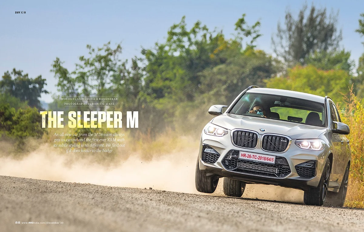 Driving the new BMW X3 with the new engine from the M Division and a revised chassis