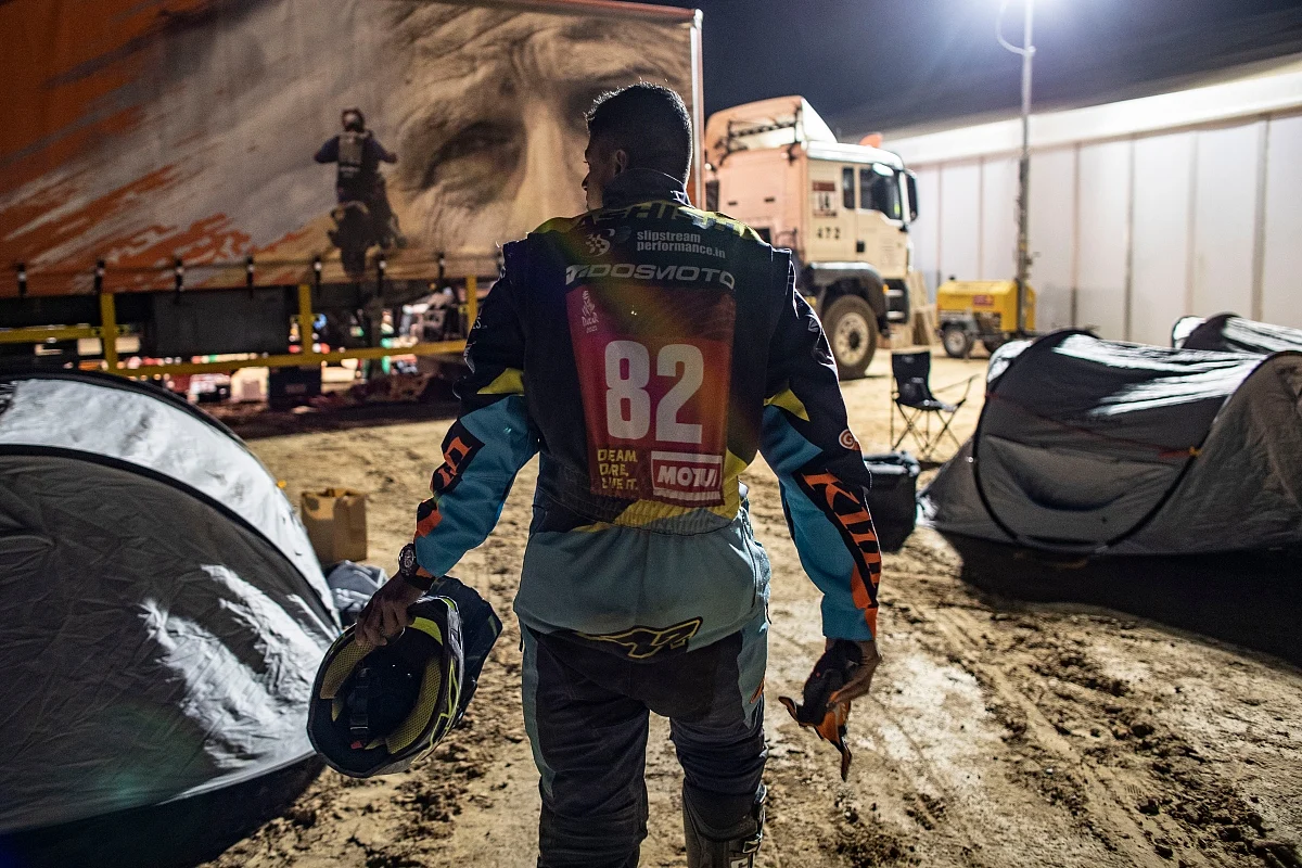It was undoubtedly a tough call for Ashish to cut short his 2021 Dakar attempt