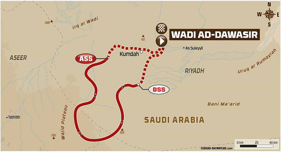 Stage three- map