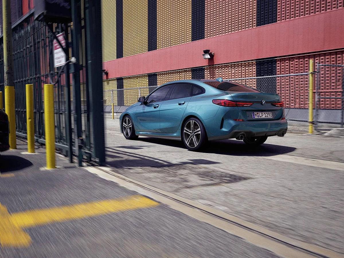 A beautiful coupe-like rear
