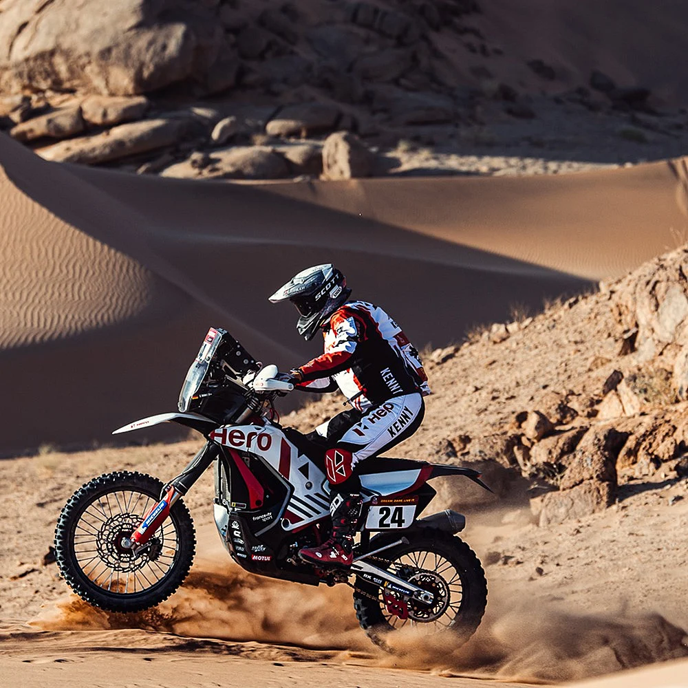 Sebastian Buhler was able to move up to P13 in the stage and P24 in the overall standings