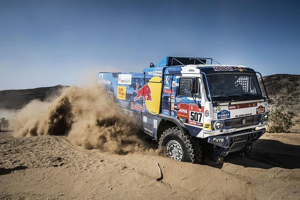 Four squads are registered at the 2021 Dakar under the name Kamaz Master