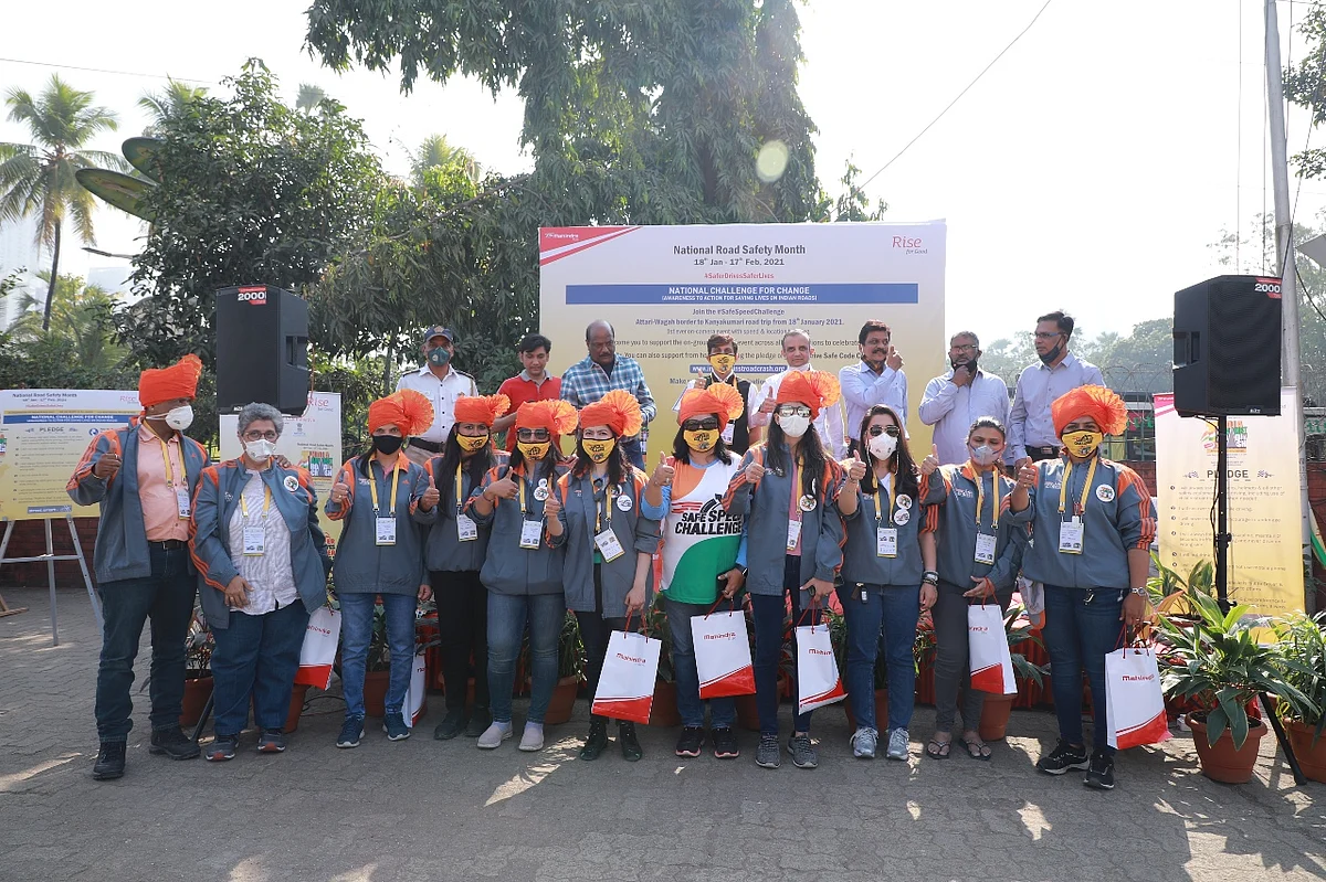 Mahindra was the principal sponsor of the rally