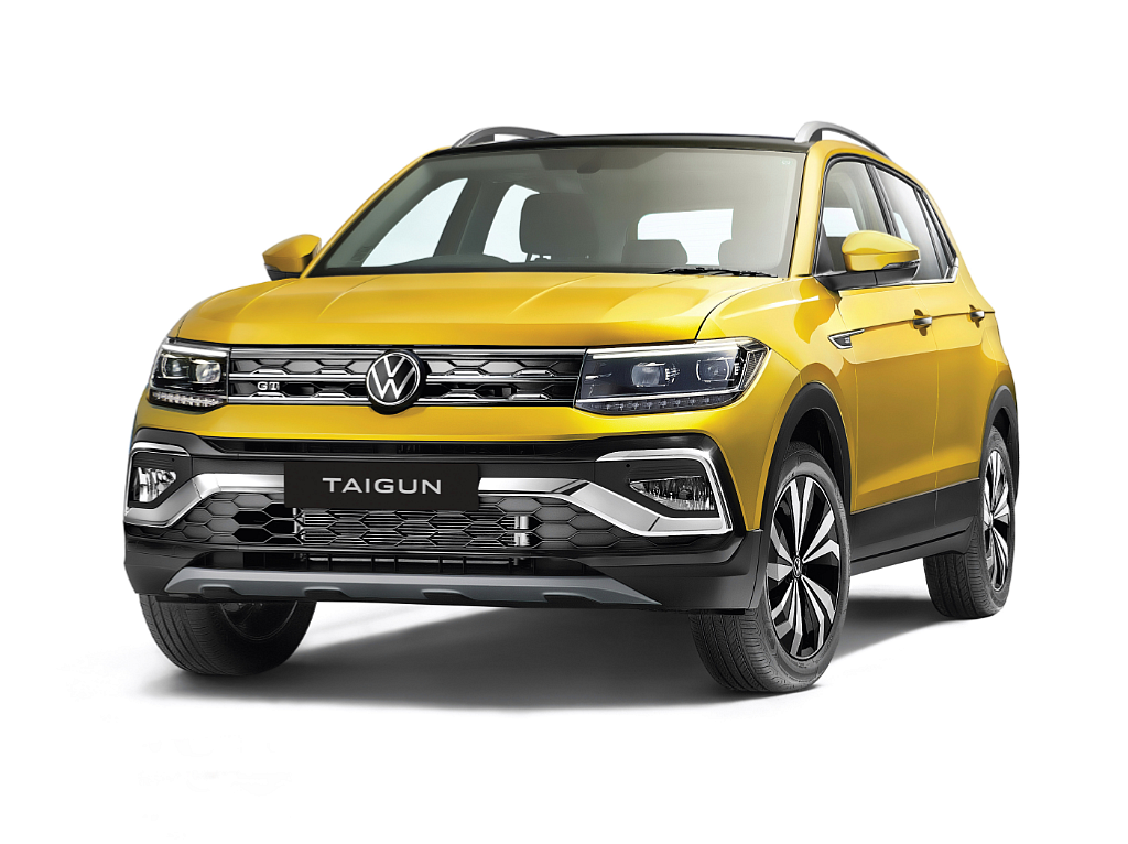 The VW Taigun GT flaunts GT badges at the front, side and the rear
