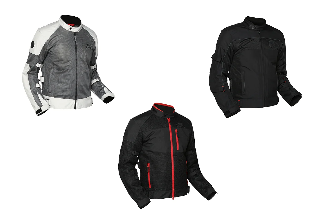 Royal Enfield's new lineup of jackets