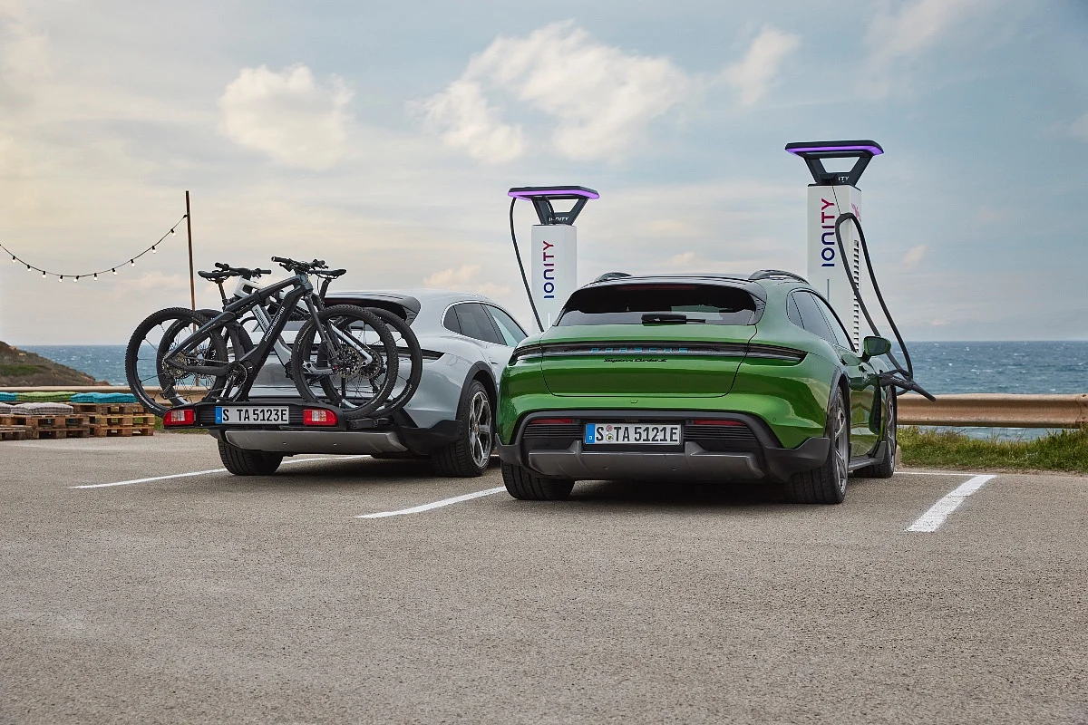 Porsche has added a few lifestyle accessories for the Taycan Cross Turismo