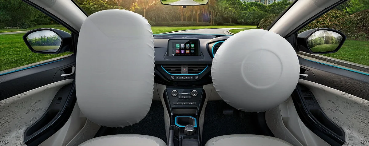 Both the cars come with dual airbags in the front