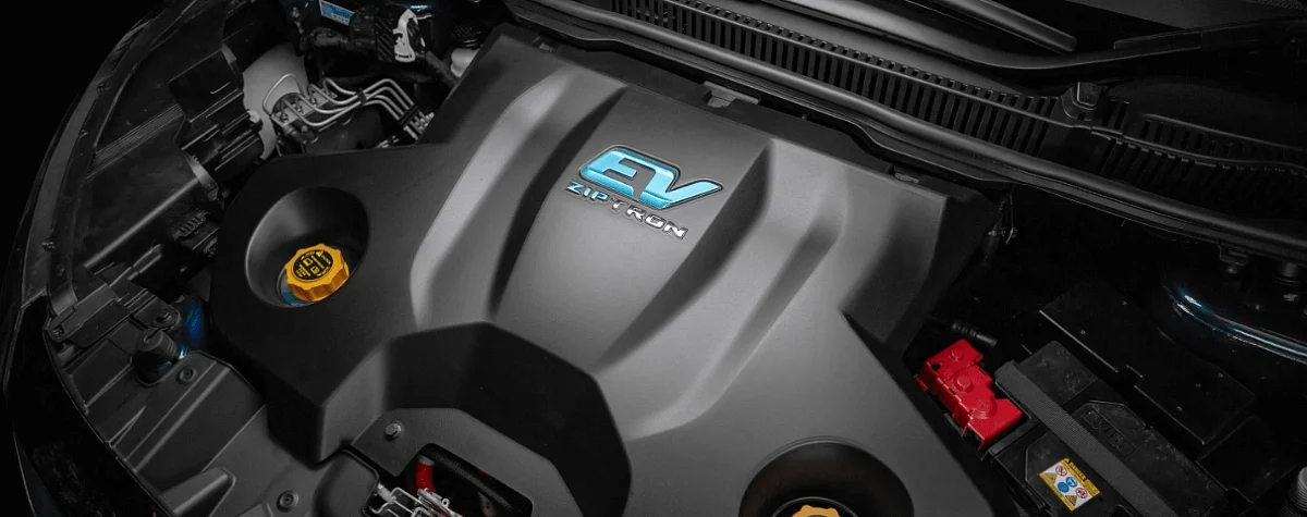 Along with a zippy performance the electric motor in the EV comes with an eight year warranty