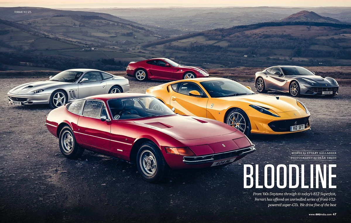 Few bloodlines are as aurally or visually pleasing as Ferrari's V12-powered GT cars