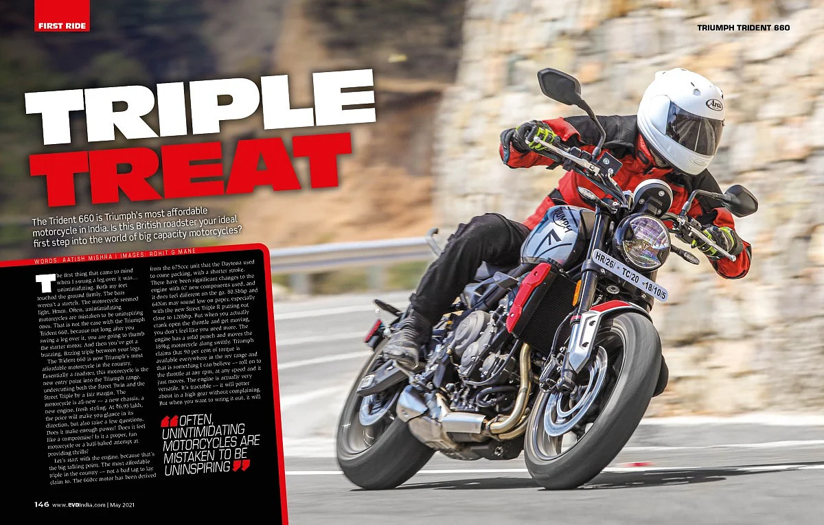 The baby Triumph seems a bit too good to be true, no?