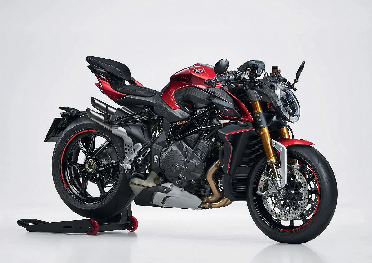 MV Agusta Brutale 1000 RR in Fire Red and Matt Metallic Dark Grey