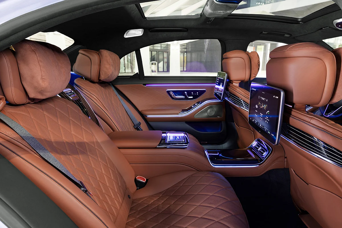 Rear seats is where the party begins
