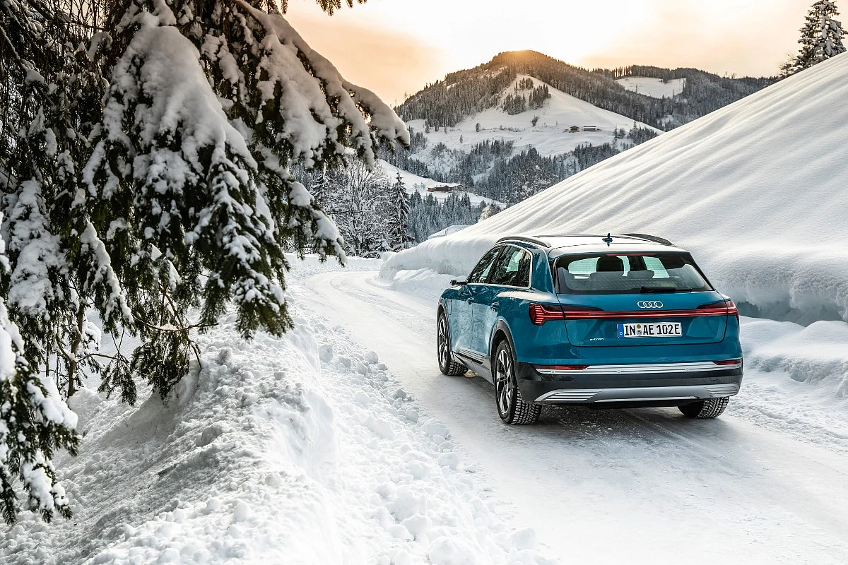 The e-tron is more than capable off the road as well